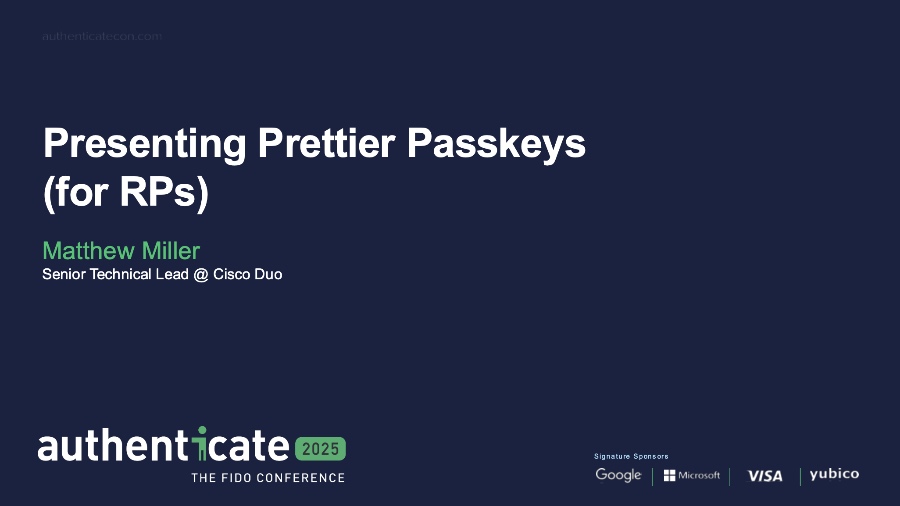 &ldquo;Title slide from the presentation deck&rdquo;